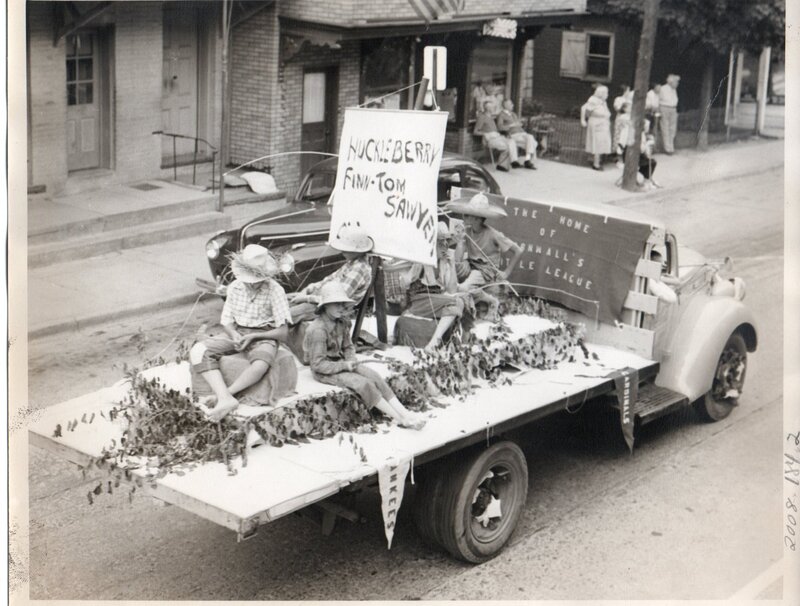   Little League Float 1950's 4th of July Parade
